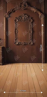 Brown Antique Wall