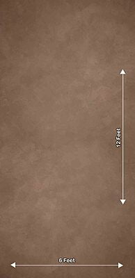 Fabric Portrait Backdrop - Latte Brown Textured