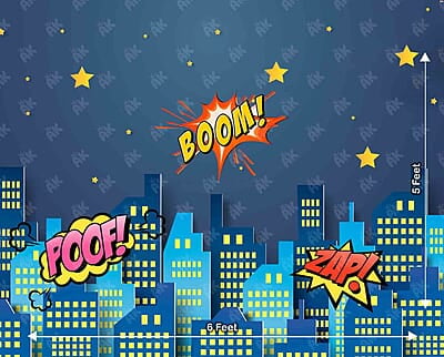 Superhero Cityscape (PRE-ORDER) Superhero Cityscape (PRE-ORDER)
