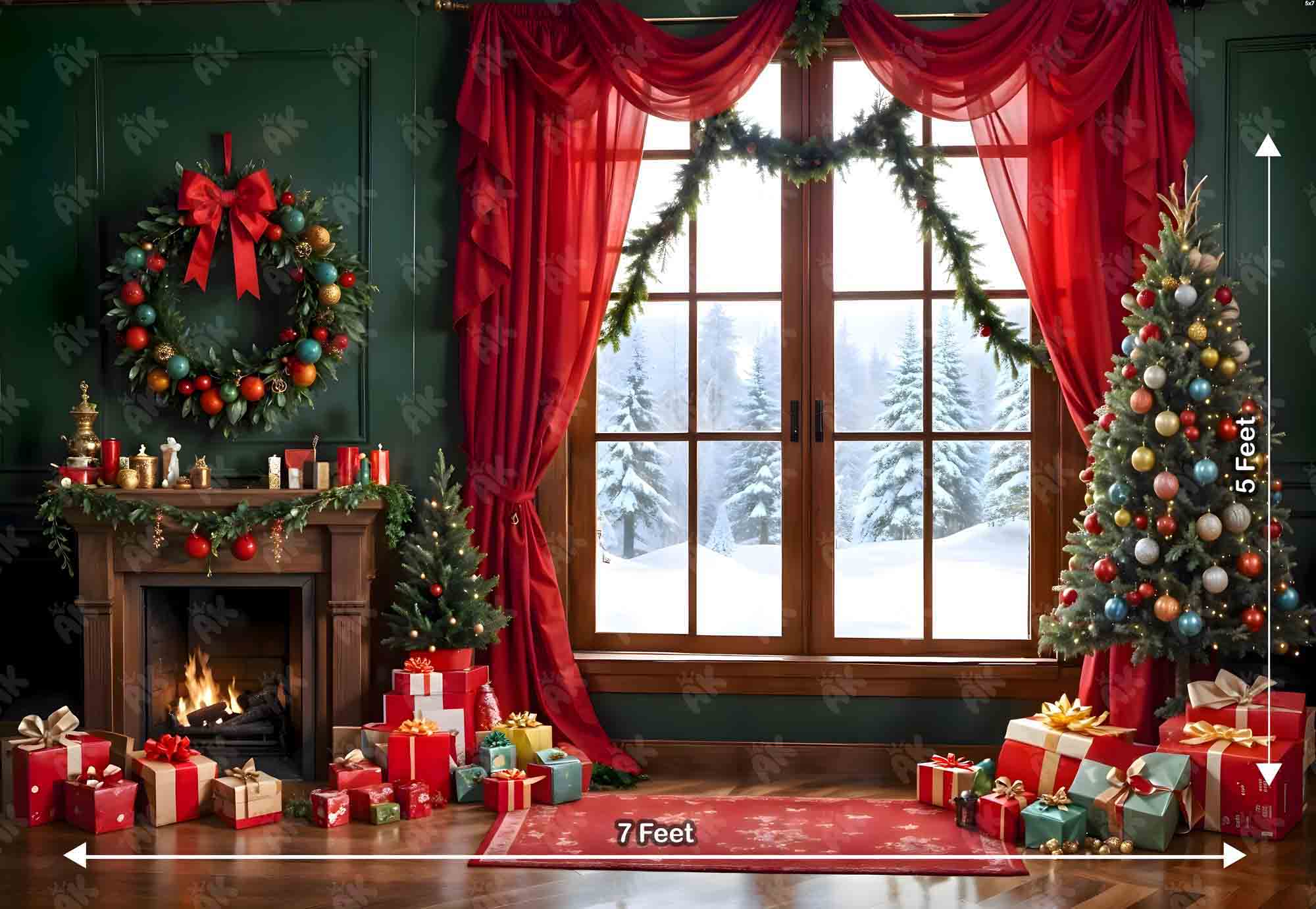 Christmas Window View (PRE-ORDER)