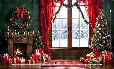 Christmas Window View (PRE-ORDER)