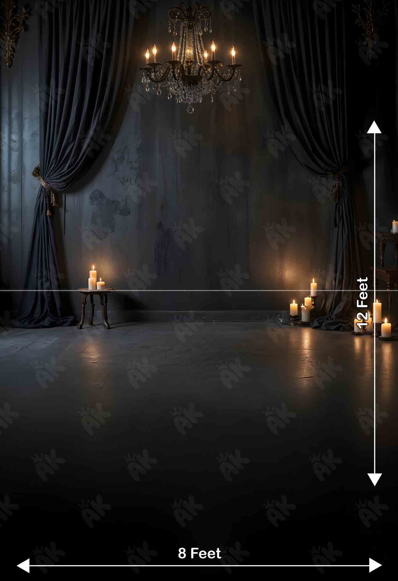 Smoky Black Chamber - 8x12 Feet Smoky Black Chamber - 8x12 Feet