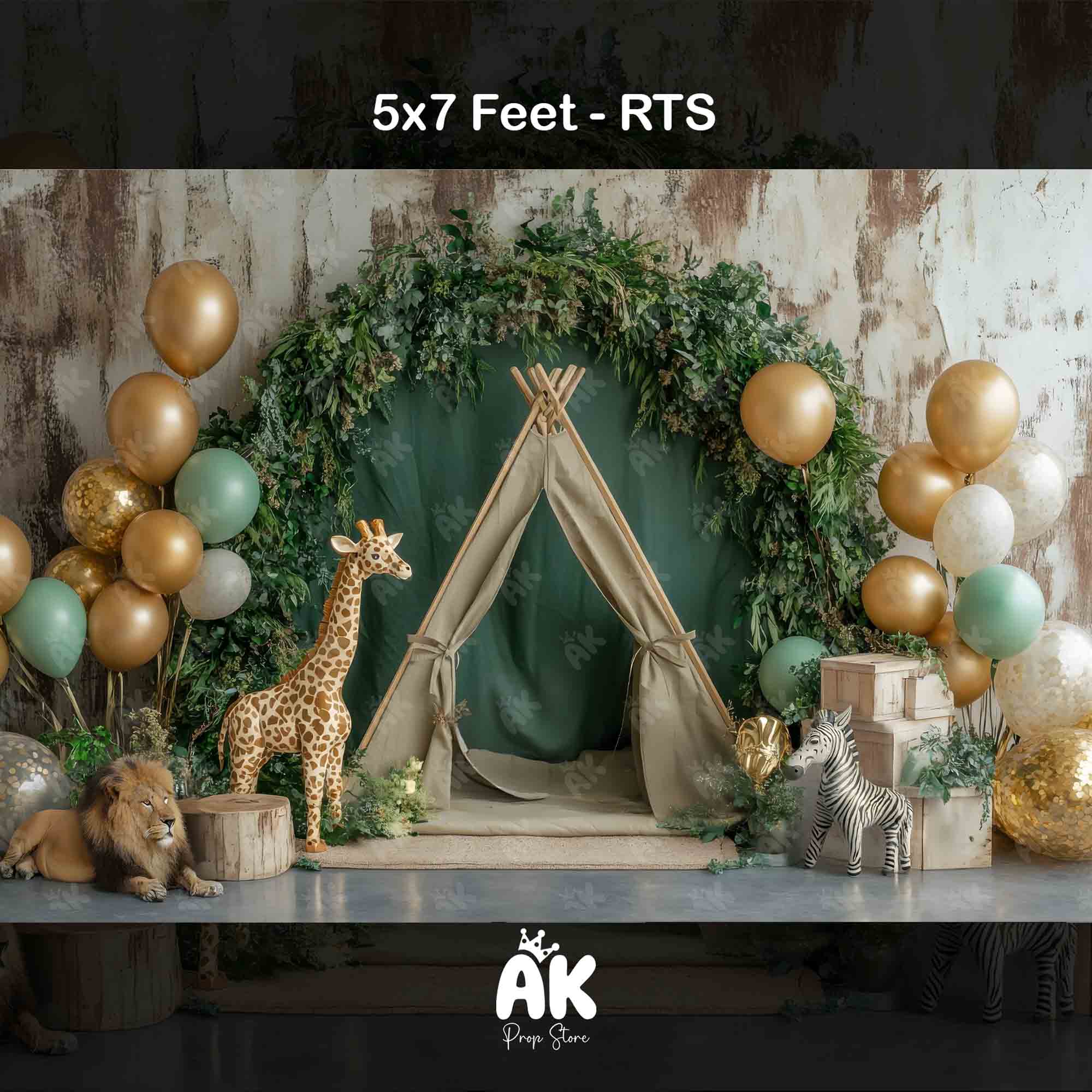Safari Treats - 5x7 Feet Safari Treats - 5x7 Feet