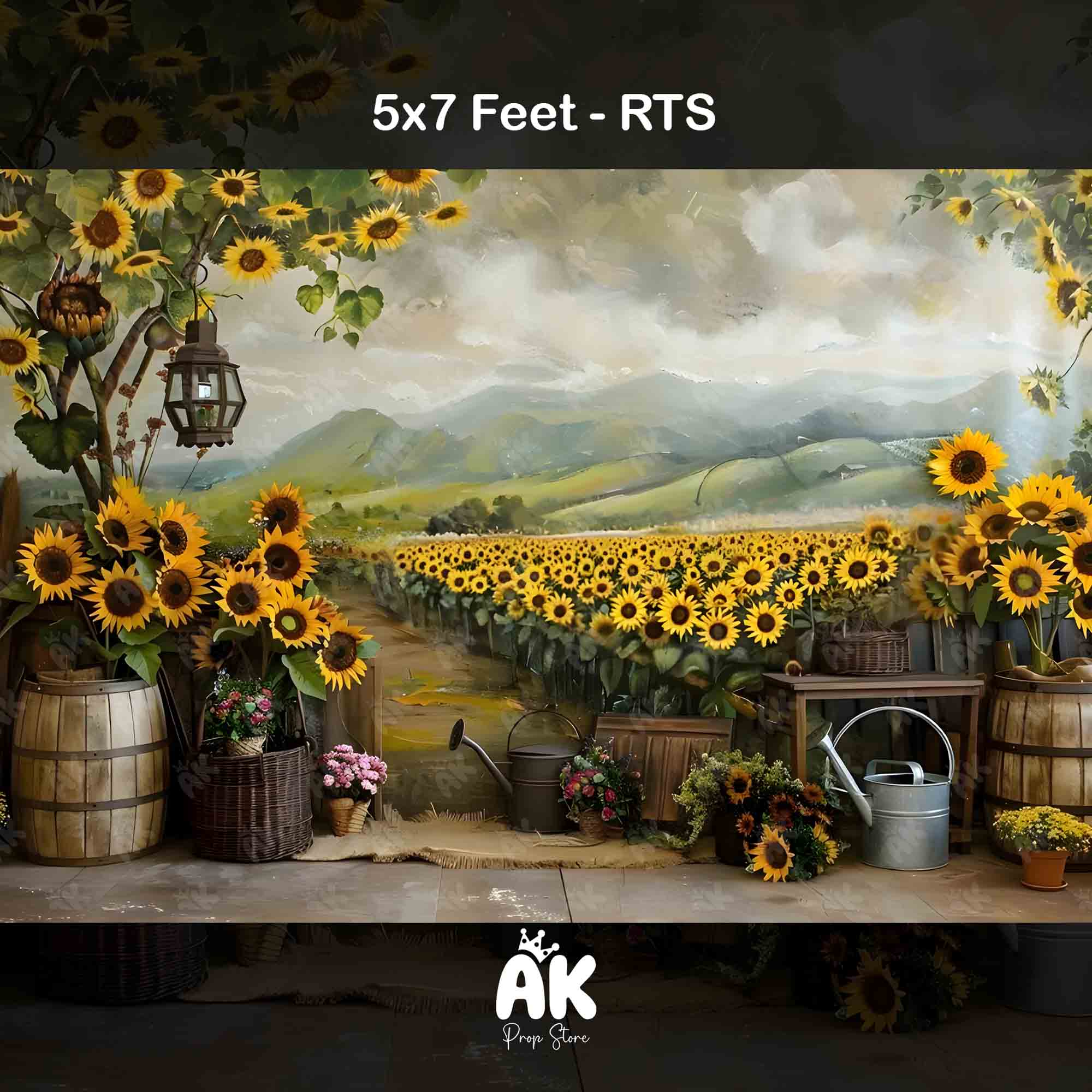 Sunny Garden - 5x7 Feet Sunny Garden - 5x7 Feet