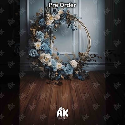 Blue Floral Ring (PRE-ORDER) Blue Floral Ring (PRE-ORDER)
