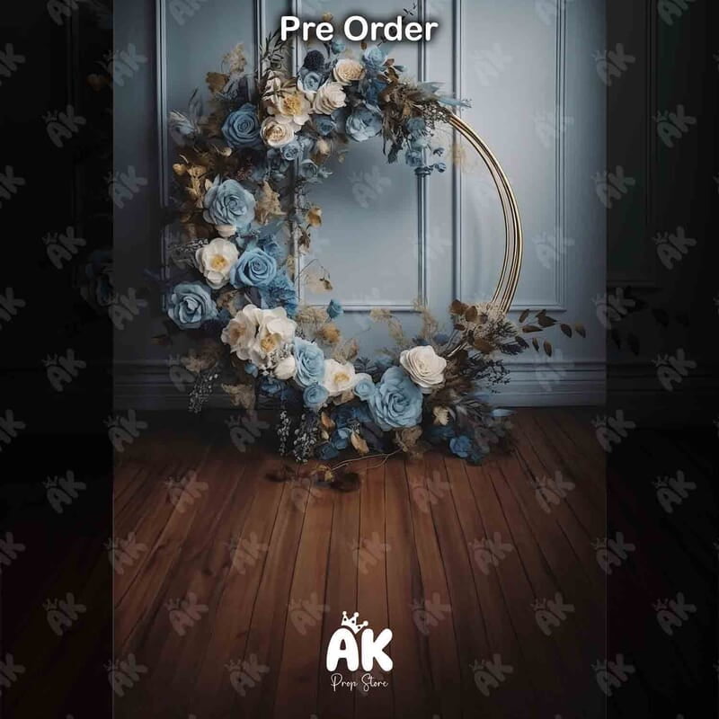 Blue Floral Ring (PRE-ORDER) Blue Floral Ring (PRE-ORDER)