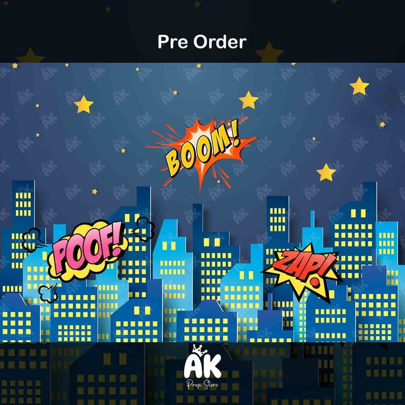 Superhero Cityscape (PRE-ORDER) Superhero Cityscape (PRE-ORDER)