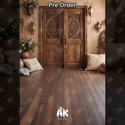 Cozy Wooden Doorway (PRE-ORDER)