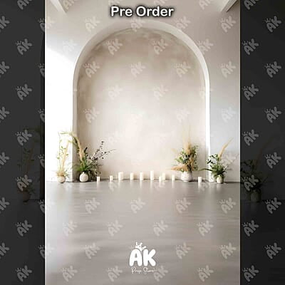 Rustic White Arch (PRE-ORDER)