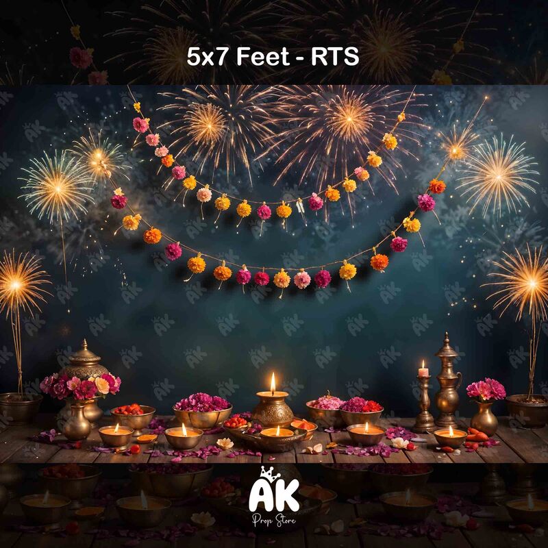 Diwali Lights - 5x7 Feet Diwali Lights - 5x7 Feet