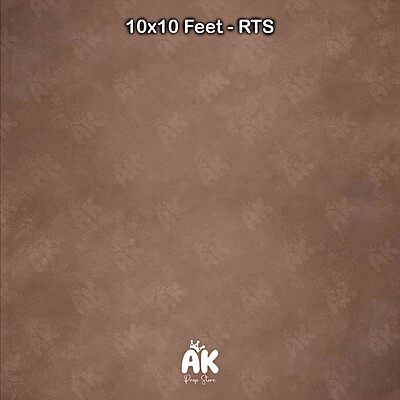 Latte Brown Textured - 10x10 Feet