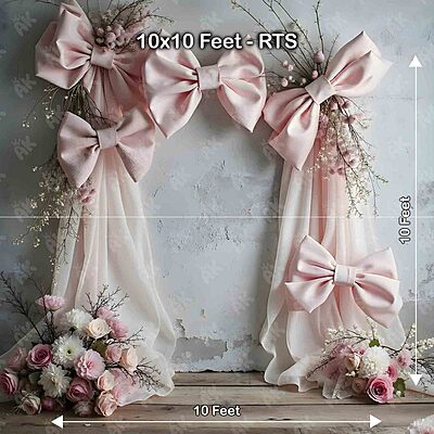 Pinky Bow Wall