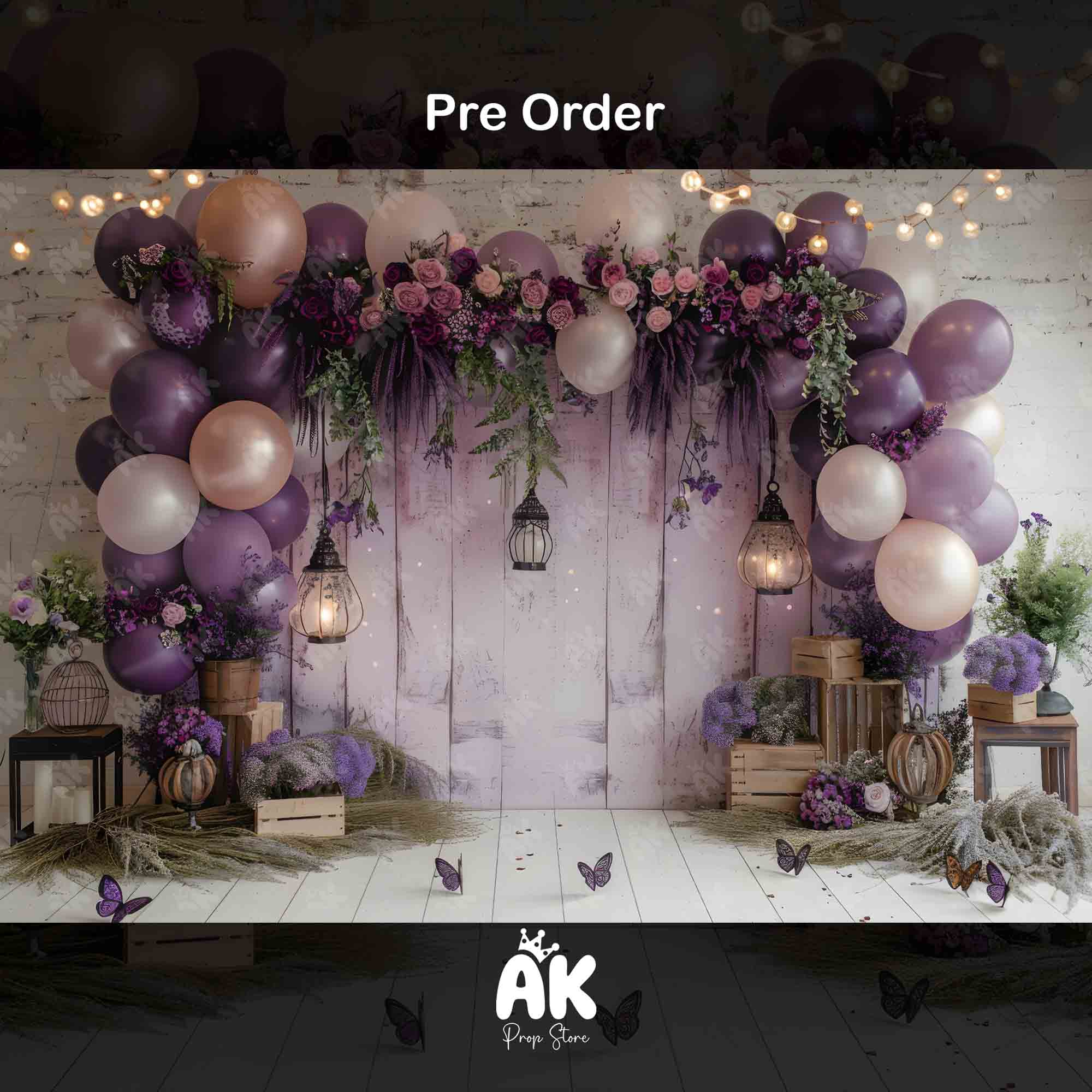 Lilac Balloons (PRE-ORDER) Lilac Balloons (PRE-ORDER)