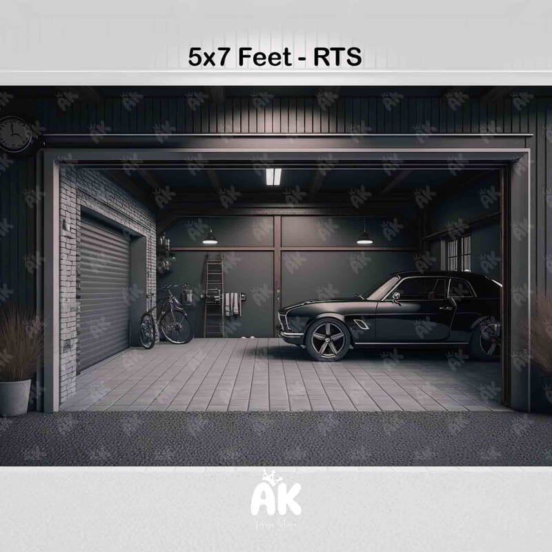 Modern Garage - 5x7 Feet