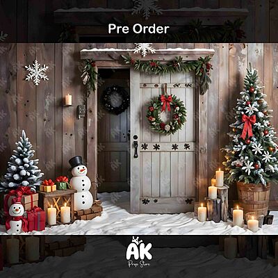 Snowman Barn Door (PRE-ORDER)