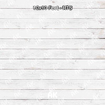 Rustic White Wood Planks