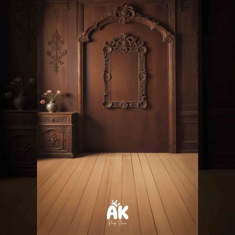 Brown Antique Wall